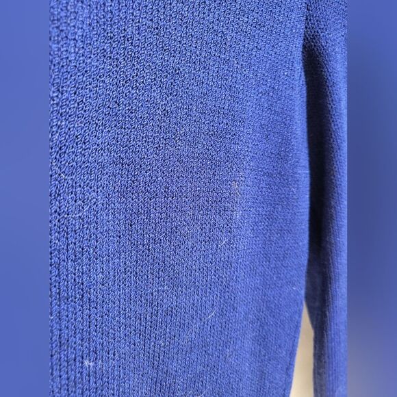 St. John Evening by Marie Gray Blue Knit Pants Size 6 - Picture 10 of 16